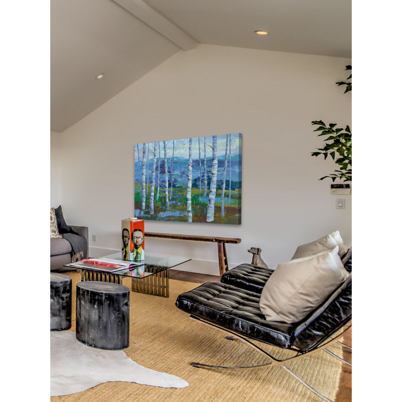 «Twilight Grove I» par Julie Joy - reproduction d'art sur toile tendue, H 12 po x l 18 po x P 1,5 po