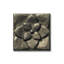 2" x 2" Metal Lotus Decorative Tile Insert-71050108