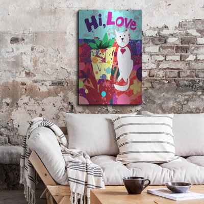 Lark Manor™ 'Hi Love' by Holly McGee Metal Wall Art