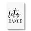 Lets Dance - Wrapped Canvas-61882055