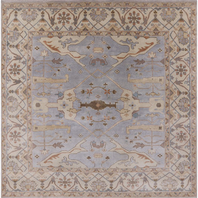 Tapis oriental beige / brun / bleu