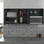 Armoire murale standard en bois franc H 23,62 po x l 59 po x P 15,74 po brun clair-124298783