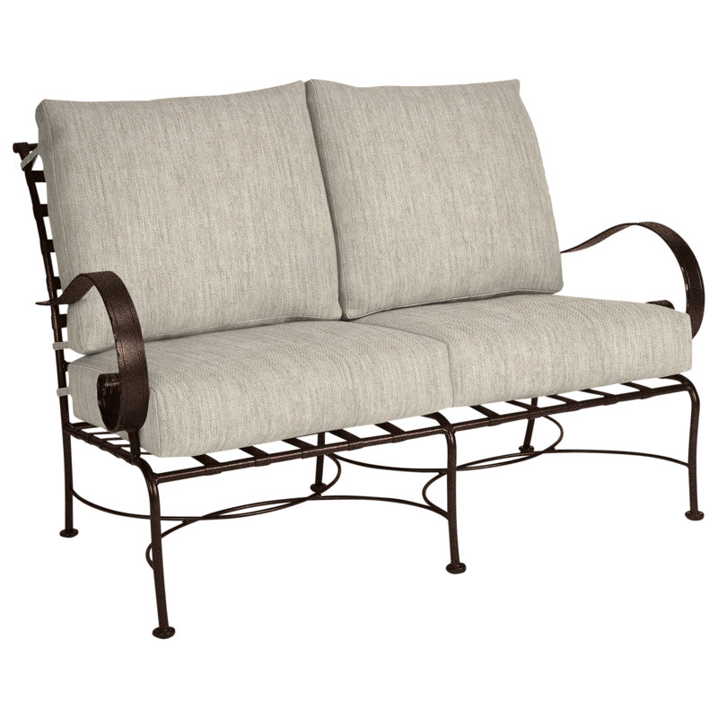 Classico Outdoor 2 - Seat Loveseat, Copper Creek, Alcazar Redwood