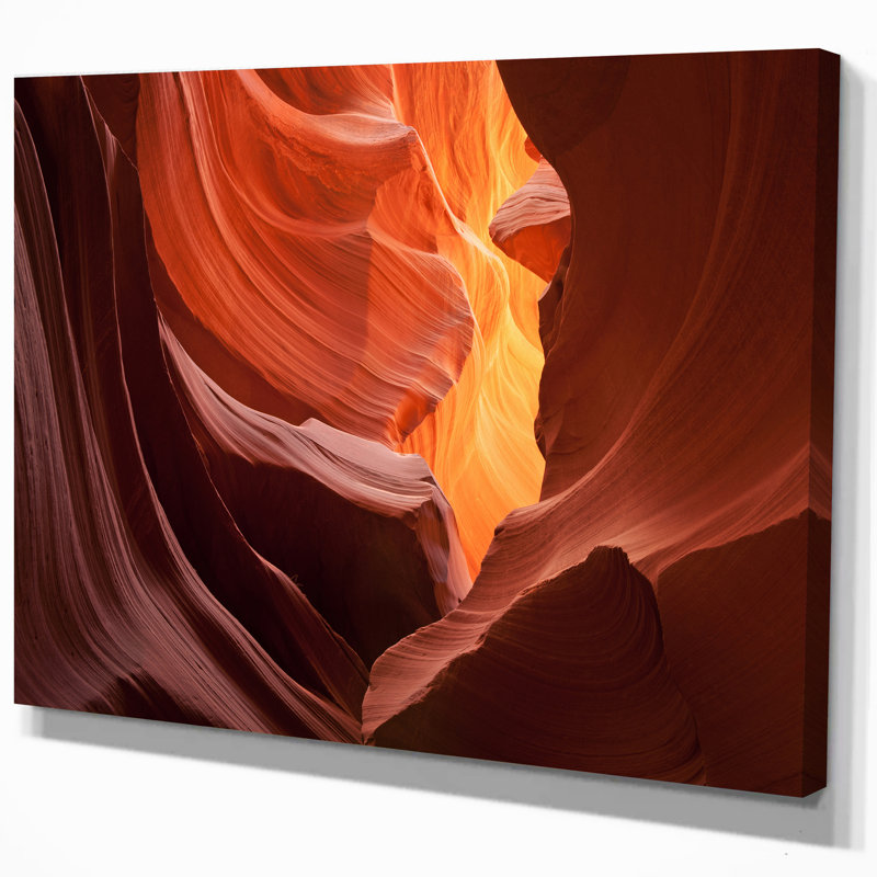 « lower antilope slot canyon », impression, H 20 po x l 20 po x P 1 po, Toile tendue