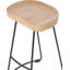 Adhitya Counter Stool with Metal Frame