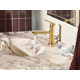 Greenfield One-Handle High Arc Bathroom Faucet With Push-Down Drain