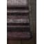 Tapis rayé mauve en laine fait à la main Linley-1929715125