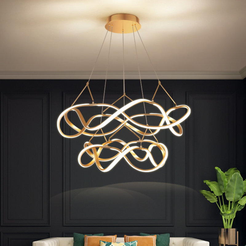 Lustre suspendu à DEL 43 cycles Everly Quinn