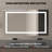 Frameless Anti-fog Led Bathroom Mirror With Frontlight And Backlight, 3 Colors Dimmable Vanity Mirror-1146615430