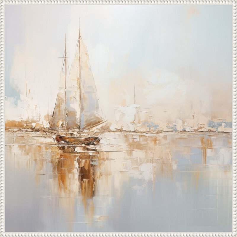 Reproduction d'art sur toile encadrée, H 30 po x l 30 po