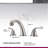 Carles 2-handle Bathroom Faucet with Drain Assembly-49918387
