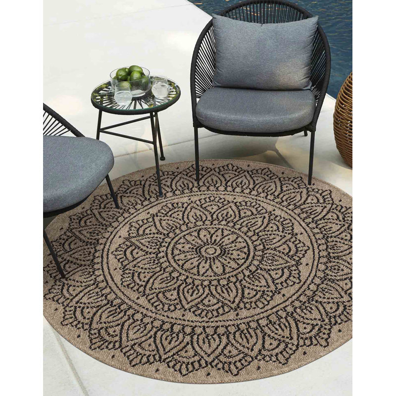 Lyndsay Floral Area Rug, Rectangle 50 x 80cm