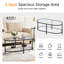 Glass Oval Coffee Table-2065294566