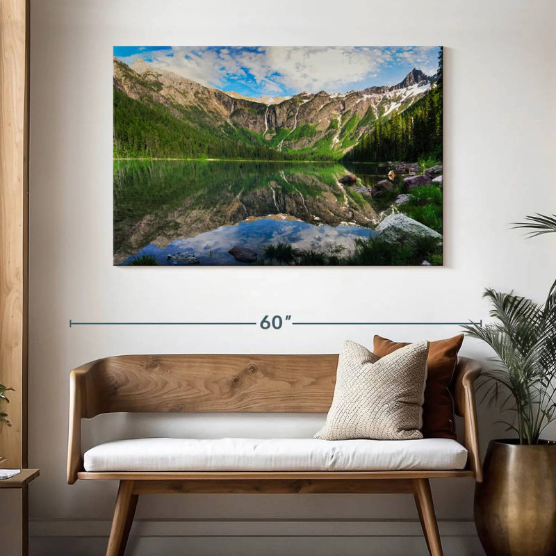 Alvord Enchanting Avalanche Lake, 32" H x 48" W