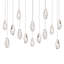 Martini 14 Light Crystal LED Multi-Light Pendant-1100608113-1100608116