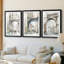 Watercolor Archures I - Impression sur mesure encadrée de qualité supérieure - 3 pièces-2066630743-2066630737