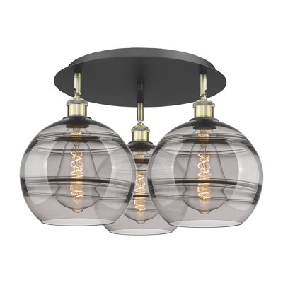 Plafonnier semi-encastré Glassoff