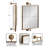 Dunnell Rectangle Pivot Bathroom Wall Mirror-1252541967-1252541965