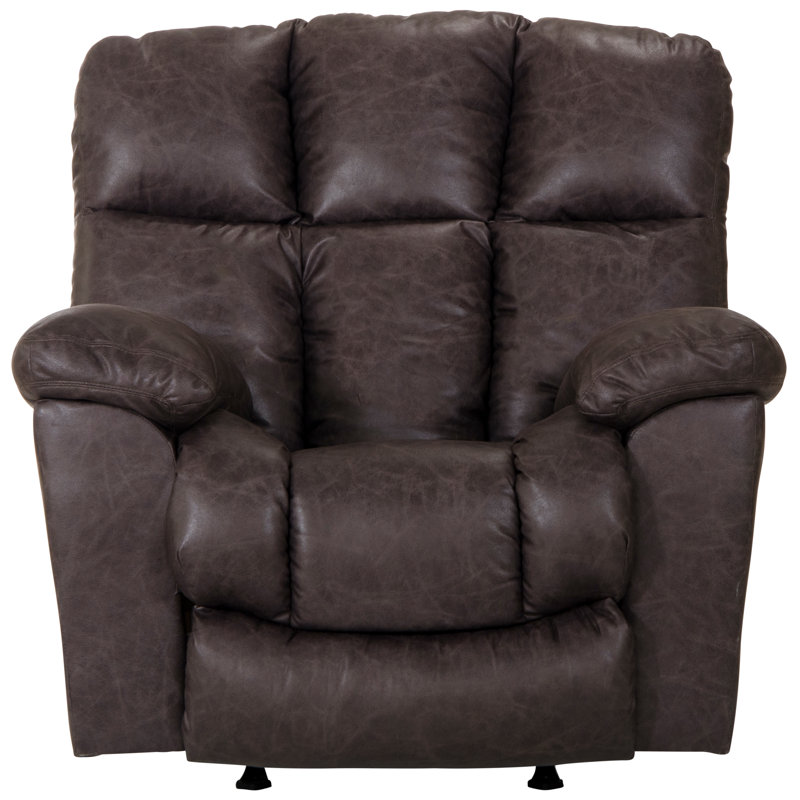 Fae Upholstered Recliner, Manual, Graphite
