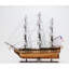 USS Constitution avec vitrine de plancher