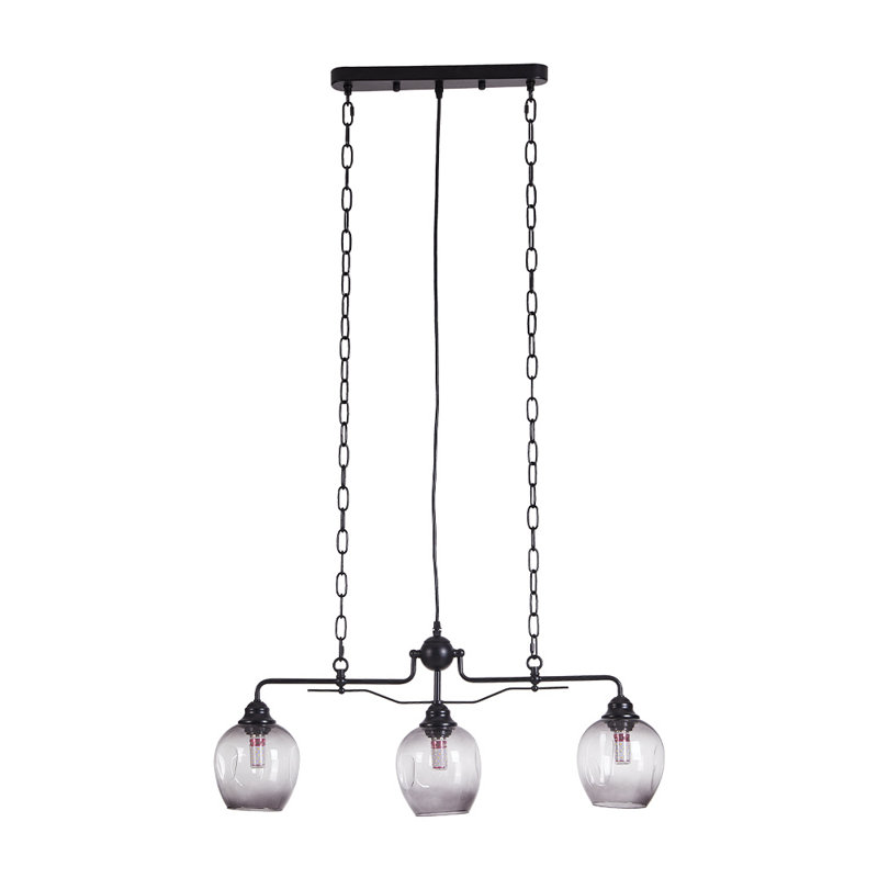 Algirdas 3 - Light Clear Geometric Pendant