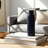 Rachael Vase Stoneware Ceramic Vertical Ribbed Design Decorative Accent for Modern and Casual Home Decor Styles with Sleek Contemporary Detailing and Textured Cylindrical Silhouette.-937187923-921771461