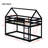 Rubber Wood Floor Bunk Bed-1419127557