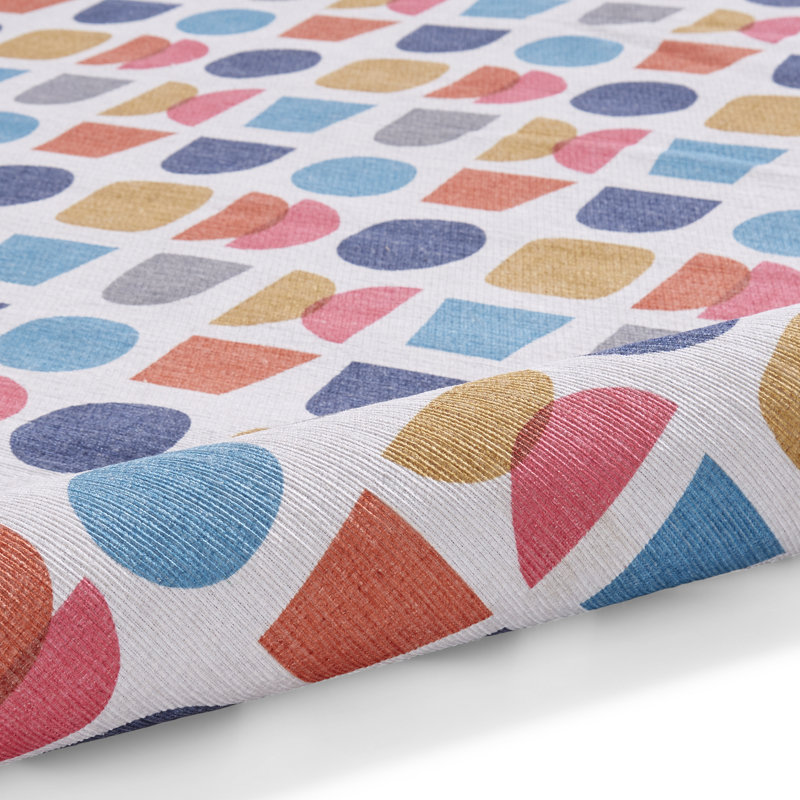 Catherine Lansfield Geometric Shapes Area Rug, Runner 61 x 170 cm