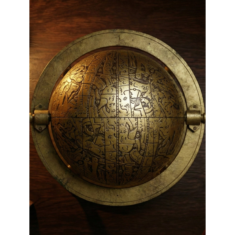 Brass Tabletop Globe