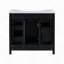 Meuble-lavabo de rangement multifonctionnel