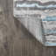 Tapis gris / turquoise Batten-1313585974