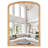 Chadwood Solid Wood Arch Mirror-807824781-807824780