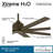 65" Xtreme 8 - Blade Outdoor Smart Standard Ceiling Fan with Remote Control