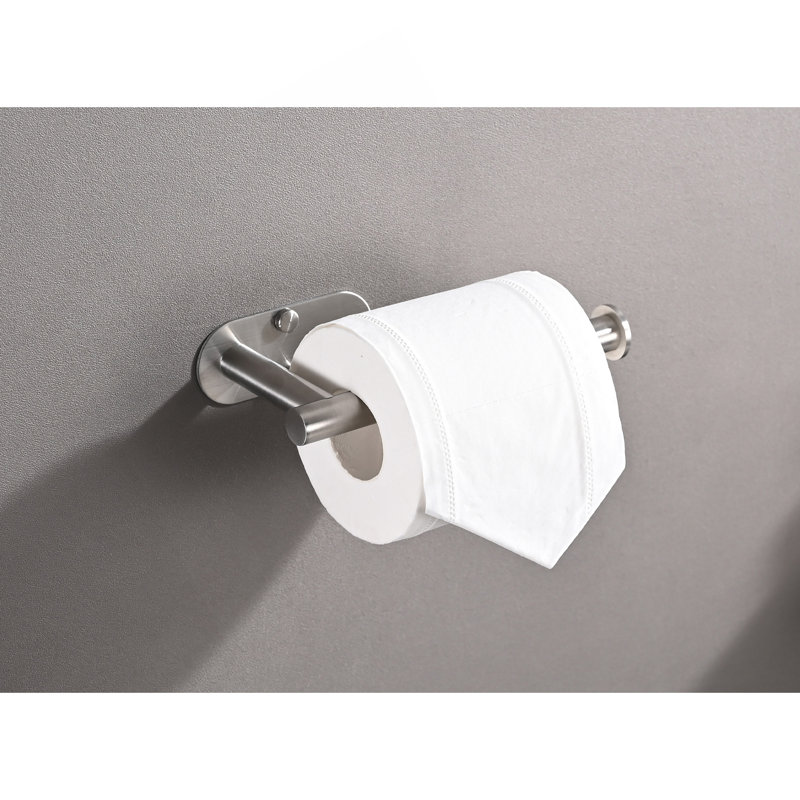 Paper Towel Holder - Self-Adhesive Or Drilling, Stainless Steel Wall-Mounted Paper Towel Holder For Kitchen, Bathroom
