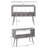 Liam Small Record Player Stand With Vinyl Storage