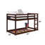 Pink Twin Loft Bed With Wooden Frame-768967516