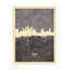 «Tampa Florida Skyline Gray», art de Michael Tompsett-276478902