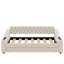 Twin Size Upholstered Daybed With Storage Armrests And USB Port-115677203