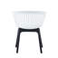 Chaise d'appoint à dossier en lattes Vinson-2057592450