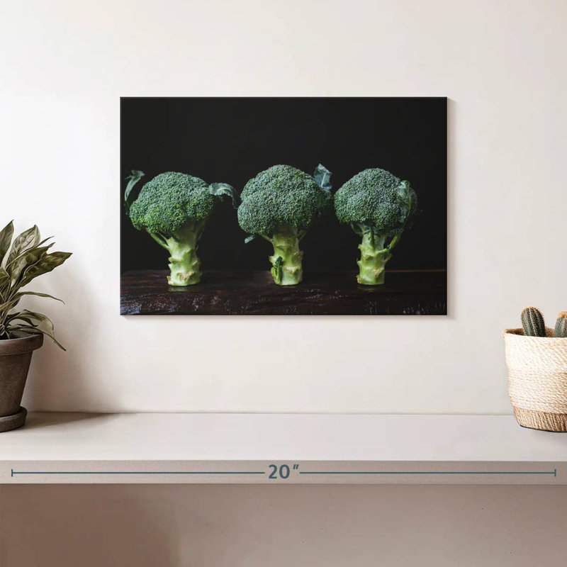 Yarlin Healthy Broccoli, 8" H x 12" W