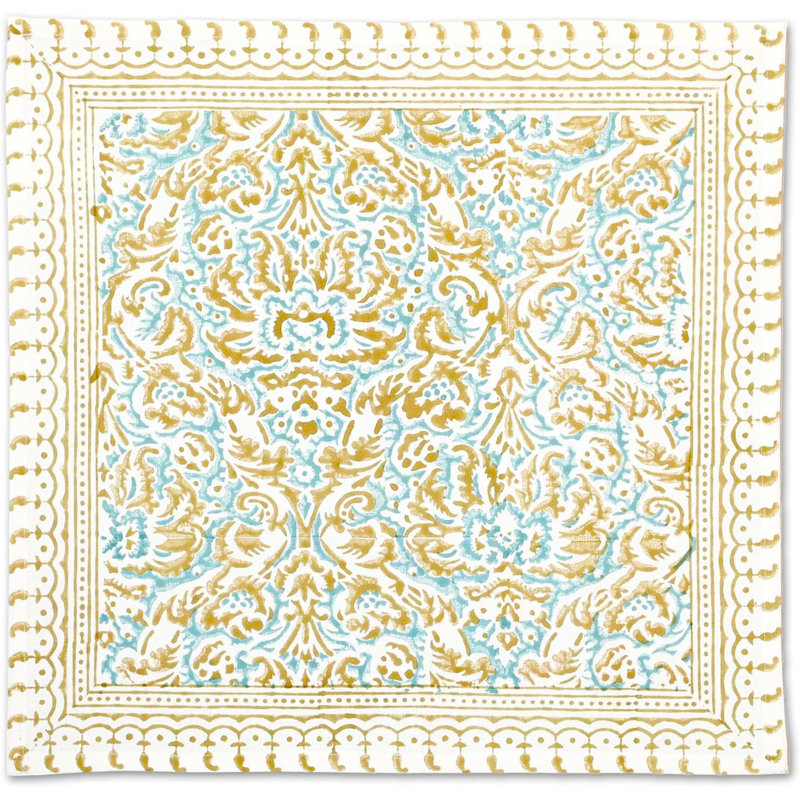 Ensemble de 4 serviettes de table en coton Marcile
