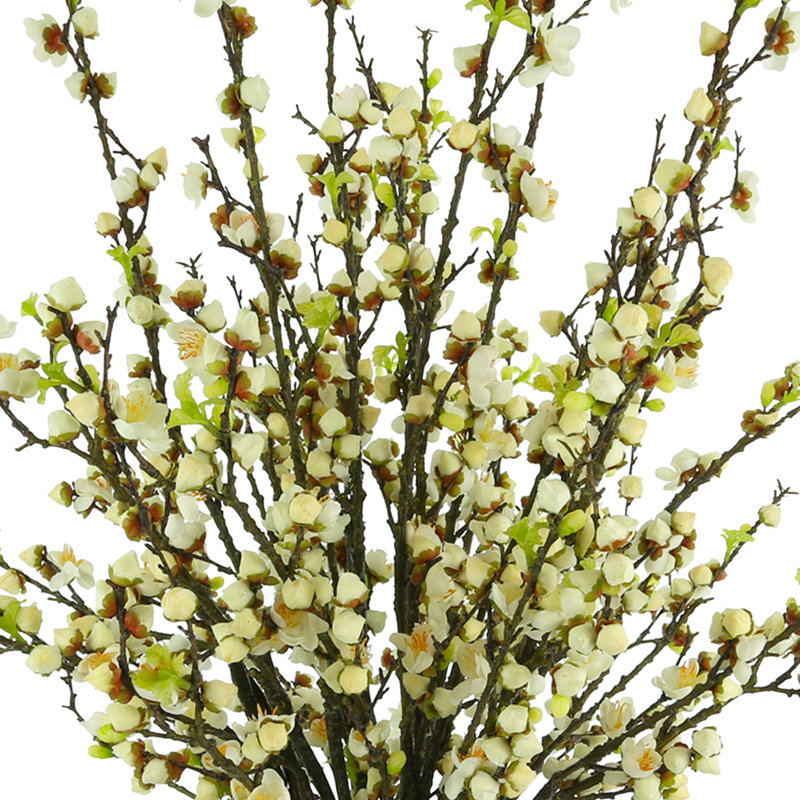 Polysilk Cherry Blossom Arrangement in Vase