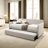 Fog Fabric Daybed W/Trundle (Twin)