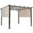 10 pi. L 10 pi. D Pavillon de jardin en acier