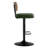 Adjustable Height 360° Swivel Bar Stools With Rattan Backrest-501981493