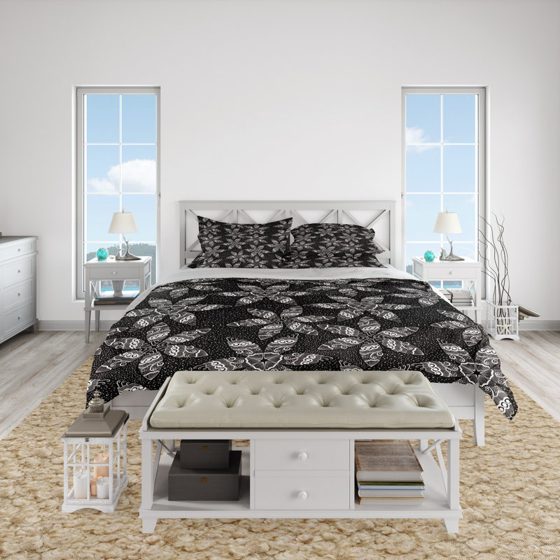 Abstract Duvet Cover, King Duvet Cover + 2 King Shams