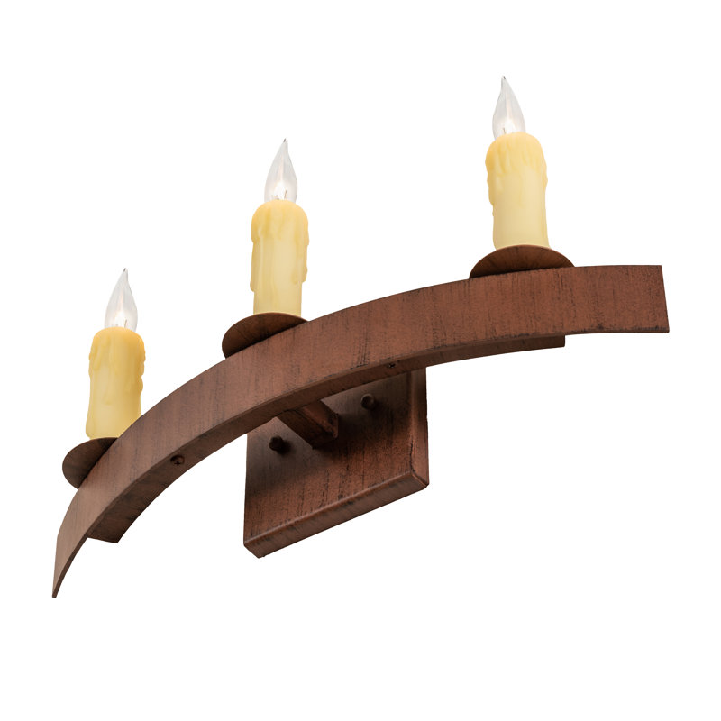 Lakeshore 3 - Light Candle Wall Light