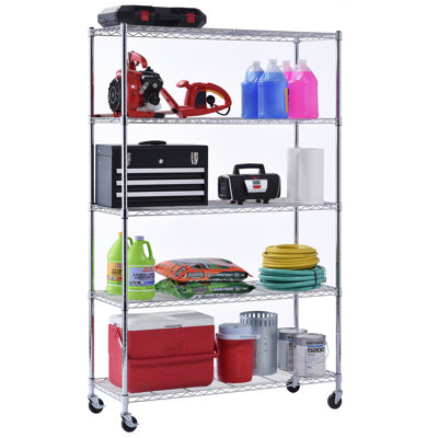 48 " W Steel Shelving Unit