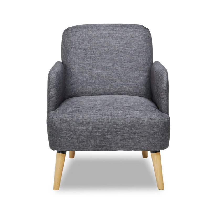 Fauteuil Camiel, Gris foncé