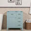 Base de meuble-lavabo moderne 30 po avec tiroirs et rangement fermé, armoire en bois d'hévéa massif et panneau de fibres à densité moyenne pour l'organisation de la salle de bain-554184053